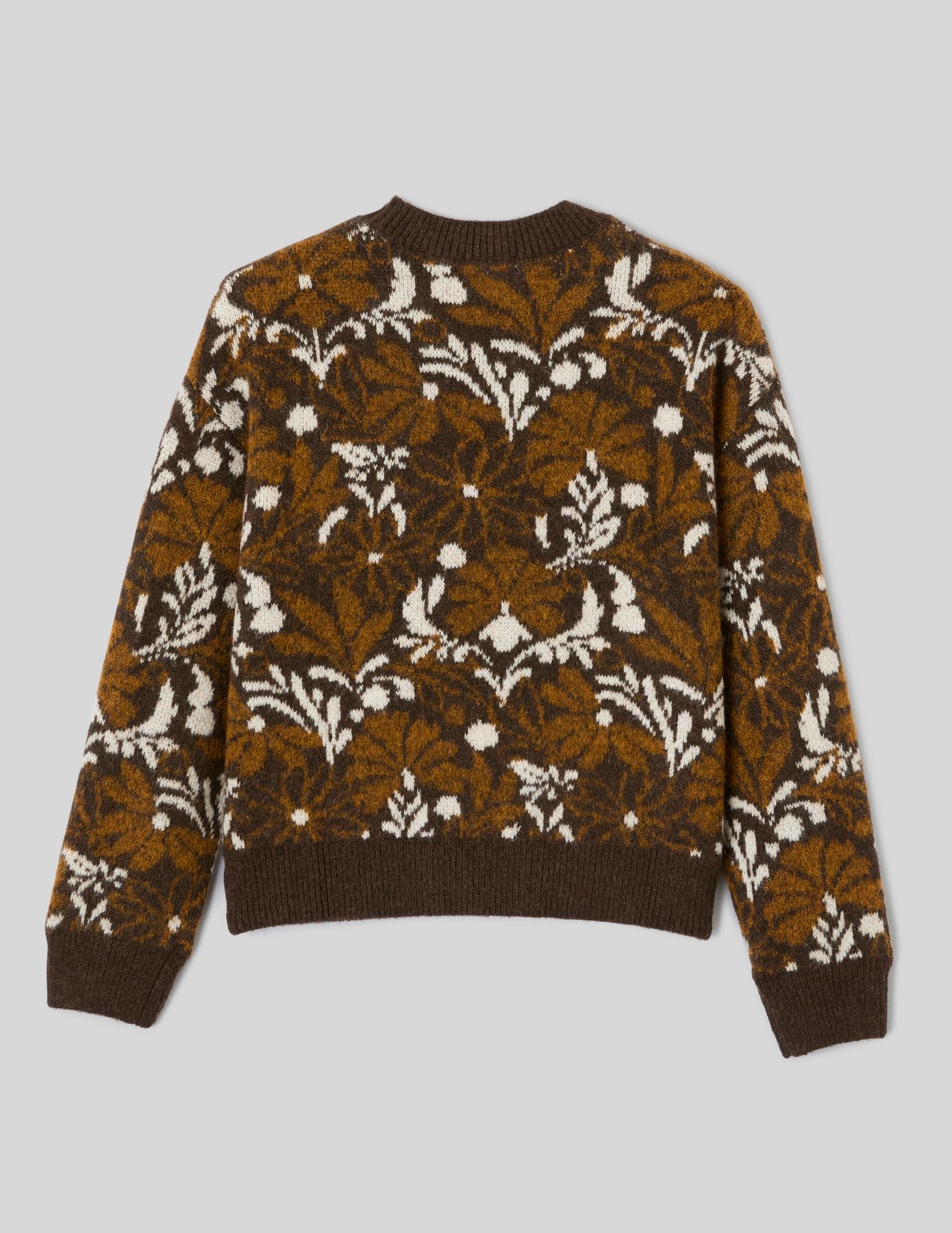 Pull jacquard floral