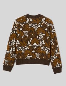 Pull jacquard floral