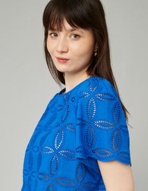 Blouse en broderie anglaise