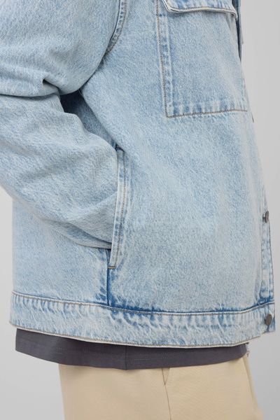 Veste boutonn&eacute;e en jean