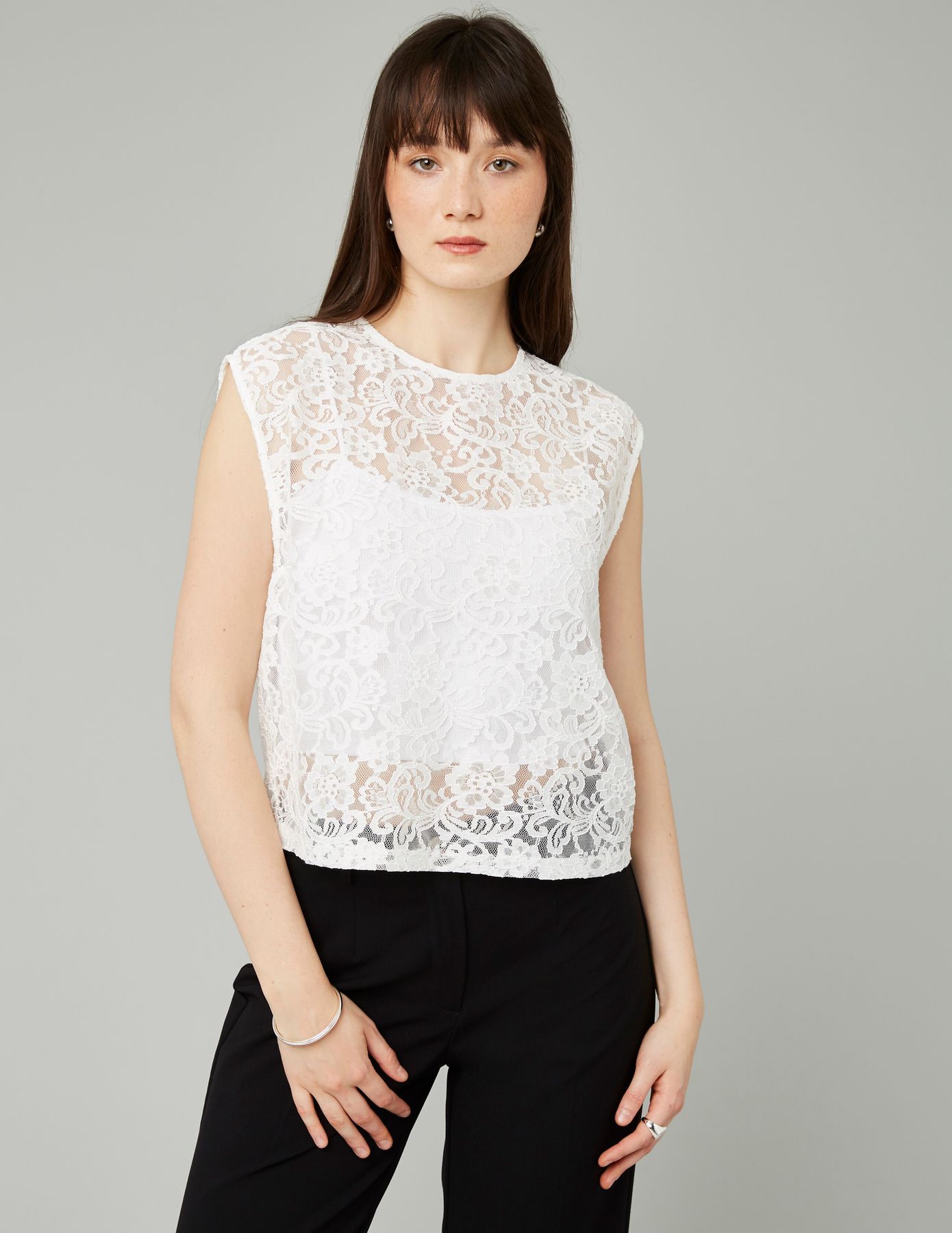 Blouse en dentelle