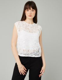 Blouse en dentelle