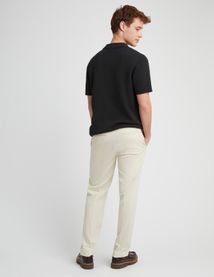 Pantalon de ville fluide