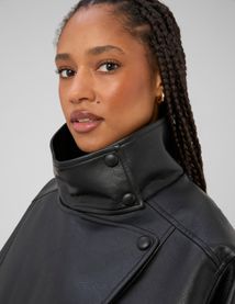 Veste tissu enduit