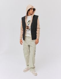 Veste réversible sans manches