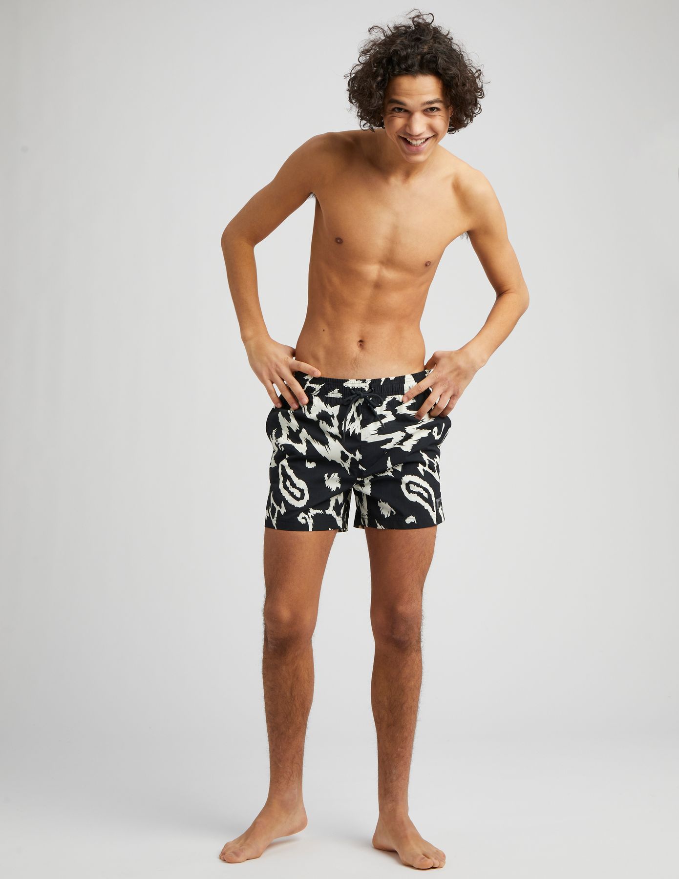 Short de bain imprimé