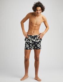 Short de bain imprimé