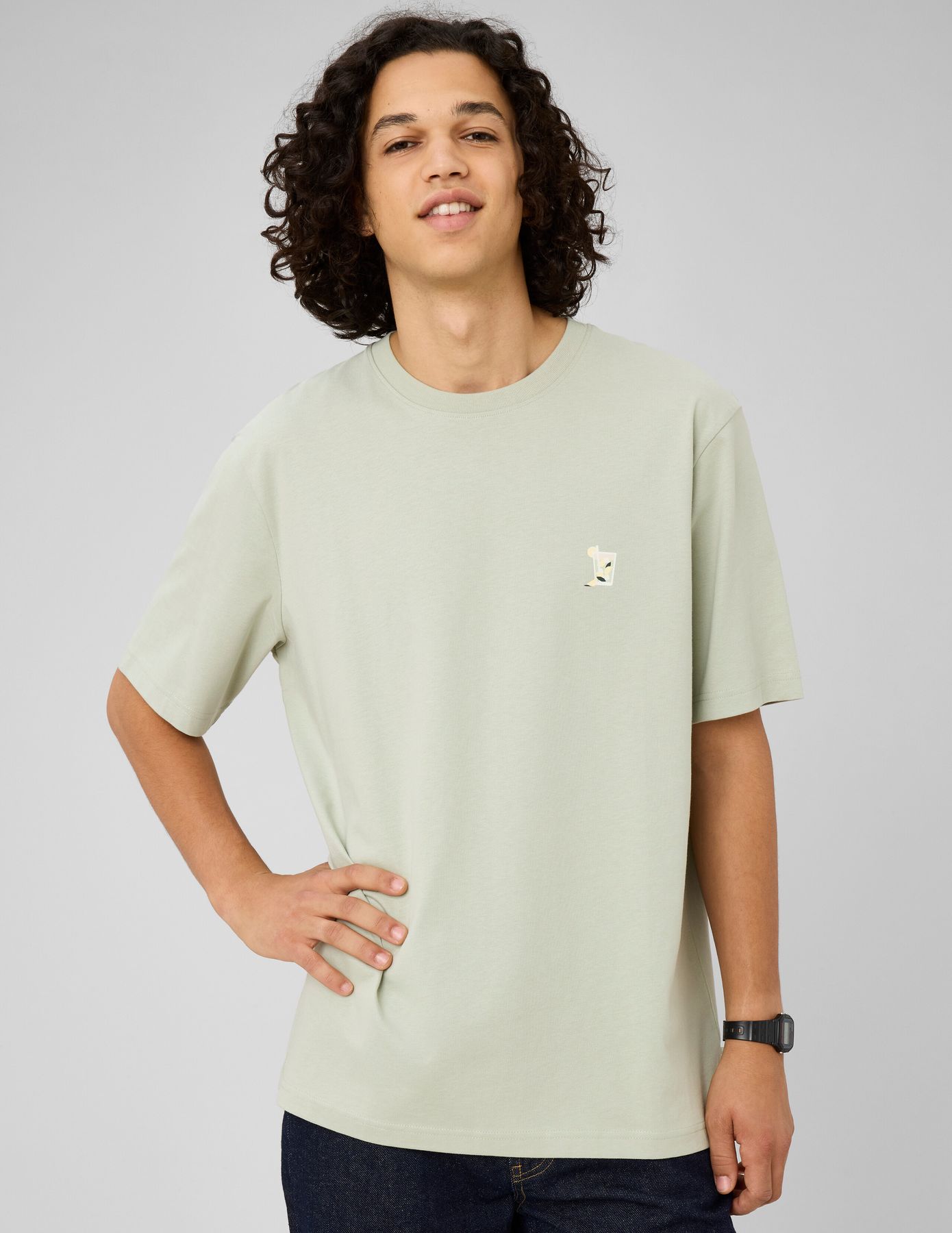 T-shirt imprim&eacute; devant / dos