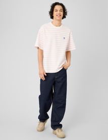T-shirt marini&egrave;re imprim&eacute; devant/dos