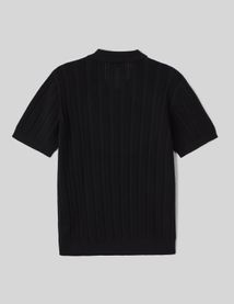 Polo maille fantaisie