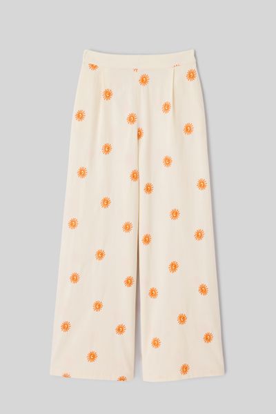 Pantalon brod&eacute;