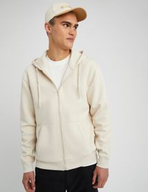 Sweat zippé à capuche