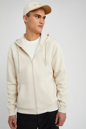 Sweat zippé à capuche