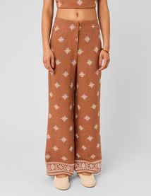 Pantalon brod&eacute;