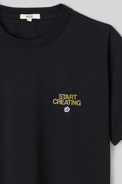 T-shirt imprimé devant/dos