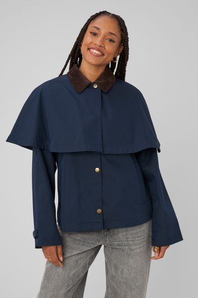 Veste cape amovible