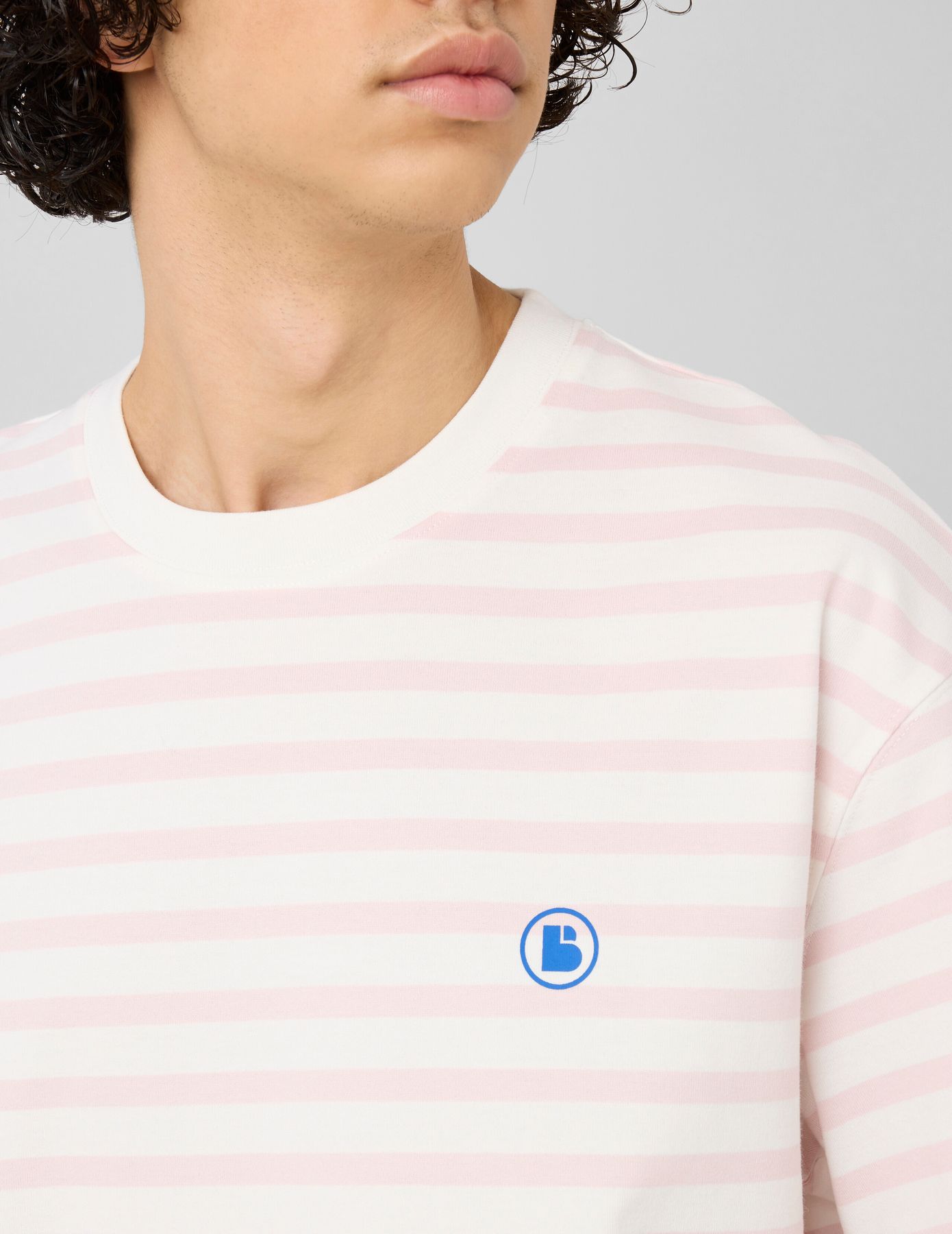 T-shirt marini&egrave;re imprim&eacute; devant/dos