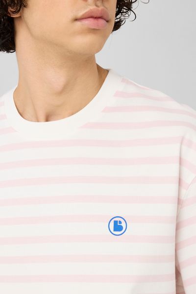 T-shirt marini&egrave;re imprim&eacute; devant/dos