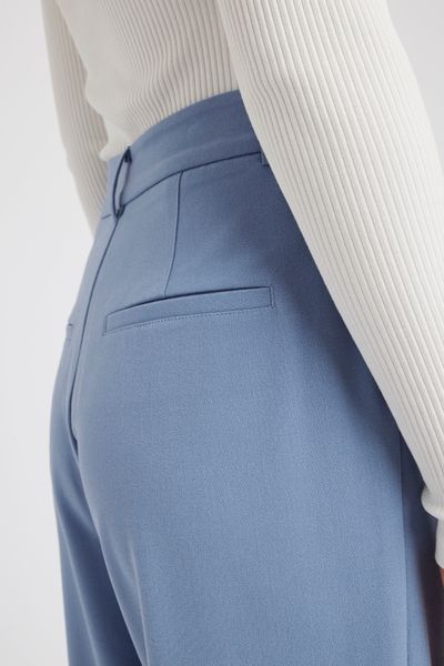 Pantalon tailleur polyester recycl&eacute;