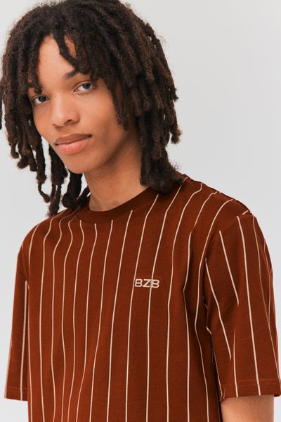 T-shirt rayures baseball