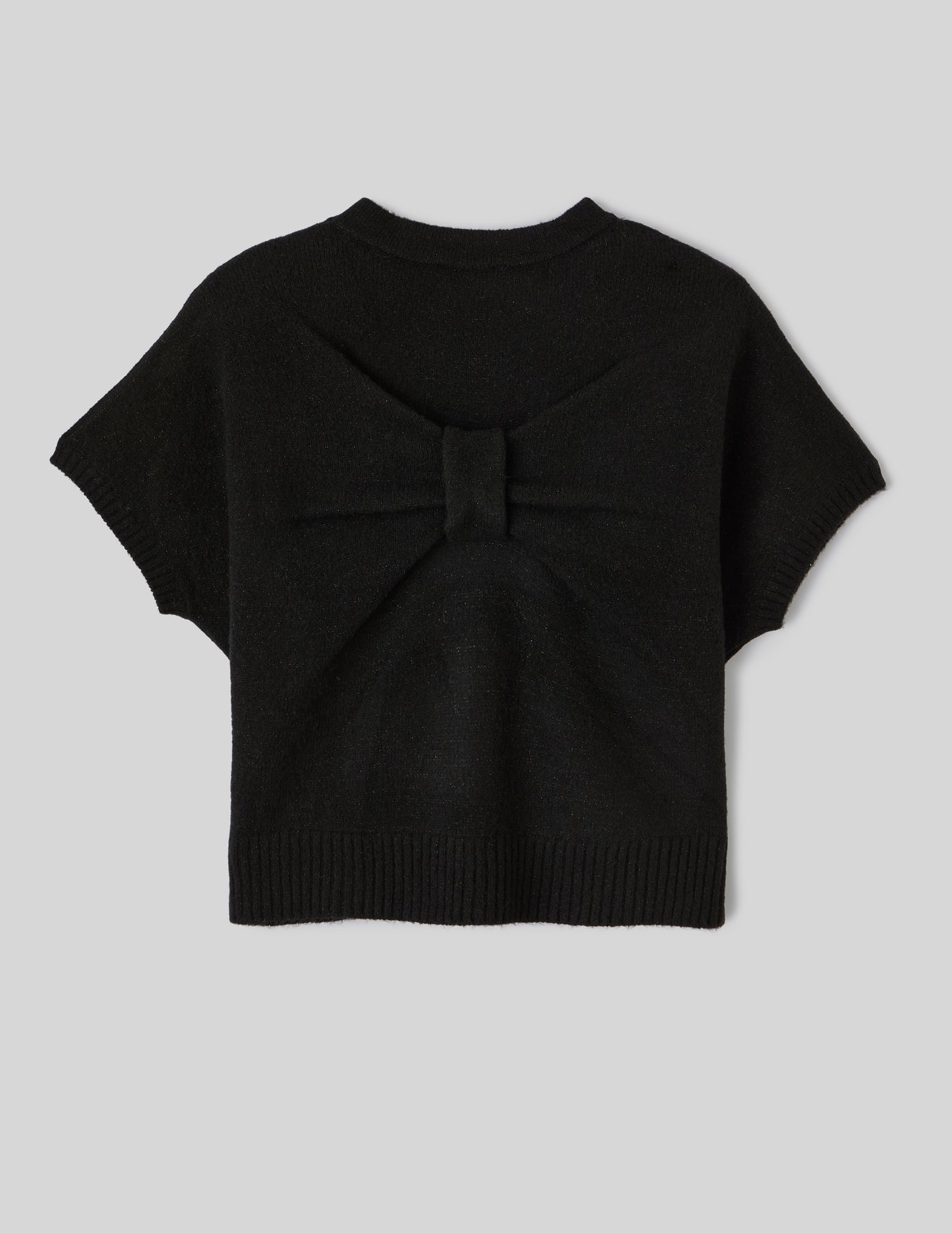 Pull manches courtes nœud dos