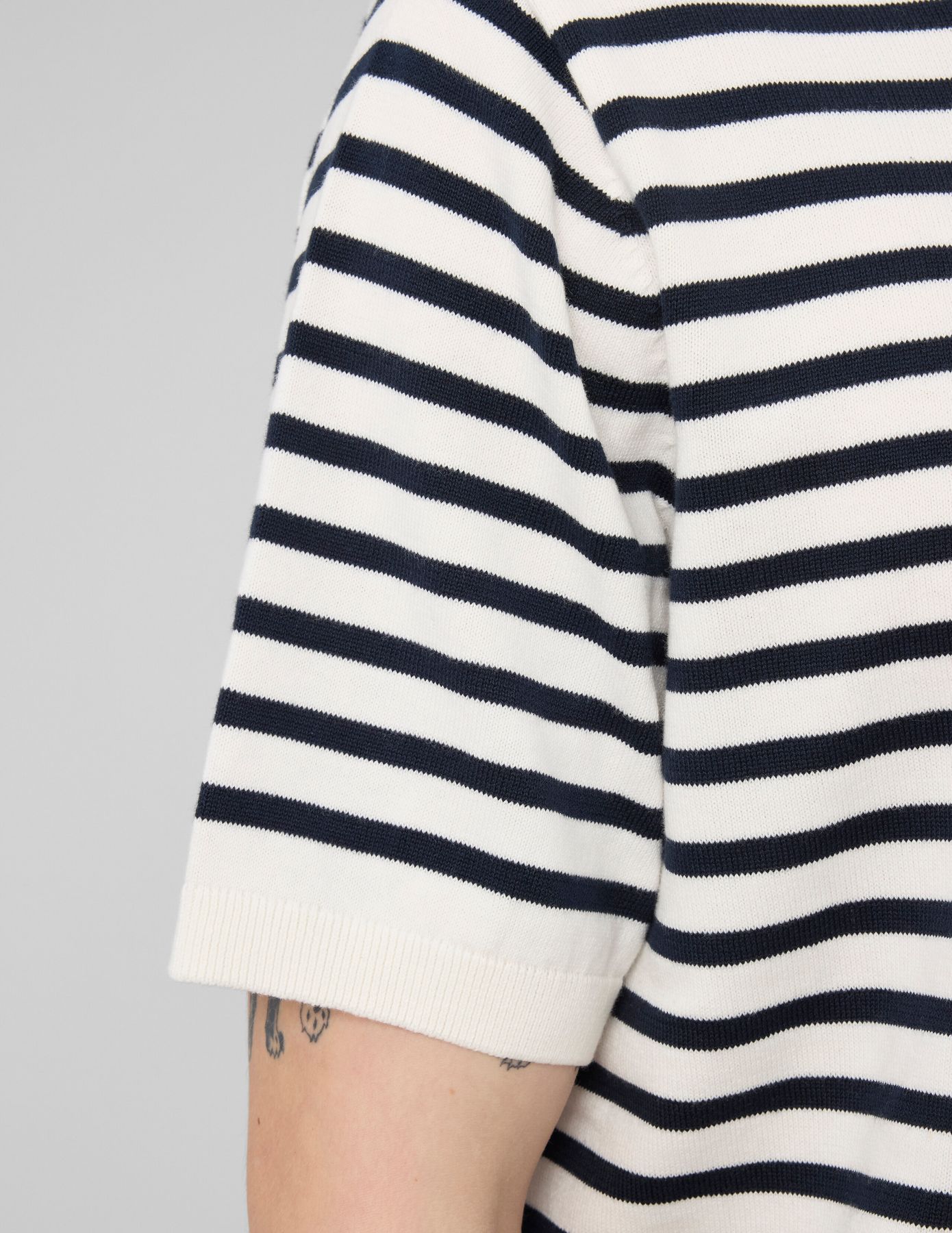 T-shirt en maille marini&egrave;re