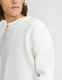Pull maille chenille