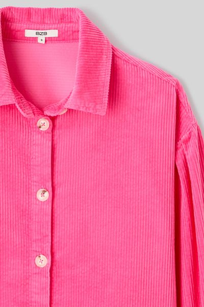 Surchemise en velours côtelé