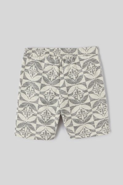 Bermuda en maille jacquard