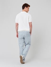Pantalon de ville coton lin