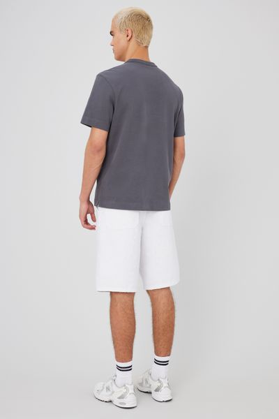 T-shirt lourd touché peau de pêche