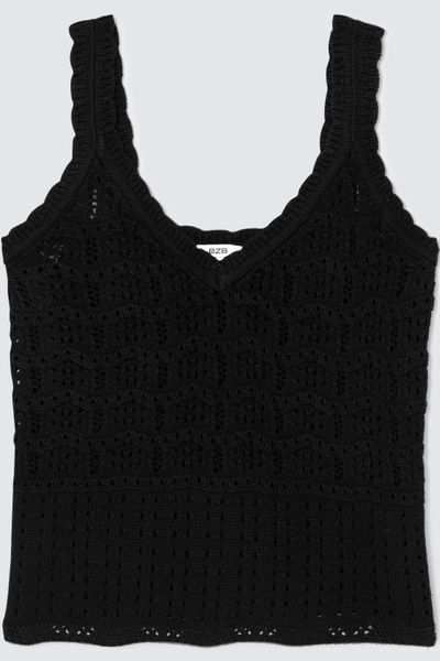 Débardeur en crochet