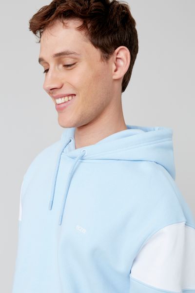 Sweat à capuche colorblock