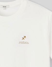 T-shirt imprimé signe astro sagittaire