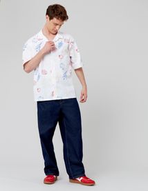 Chemise manches courtes imprimée