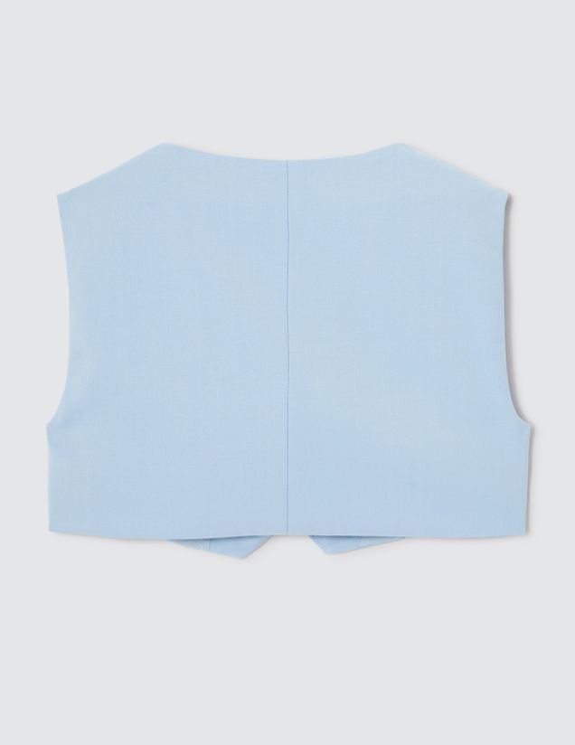 Gilet de costume court