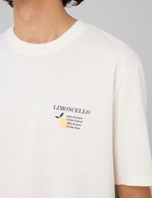 T-shirt imprim&eacute; devant / dos