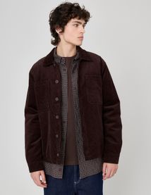 Veste surchemise velours