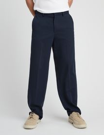 Pantalon de ville fluide loose