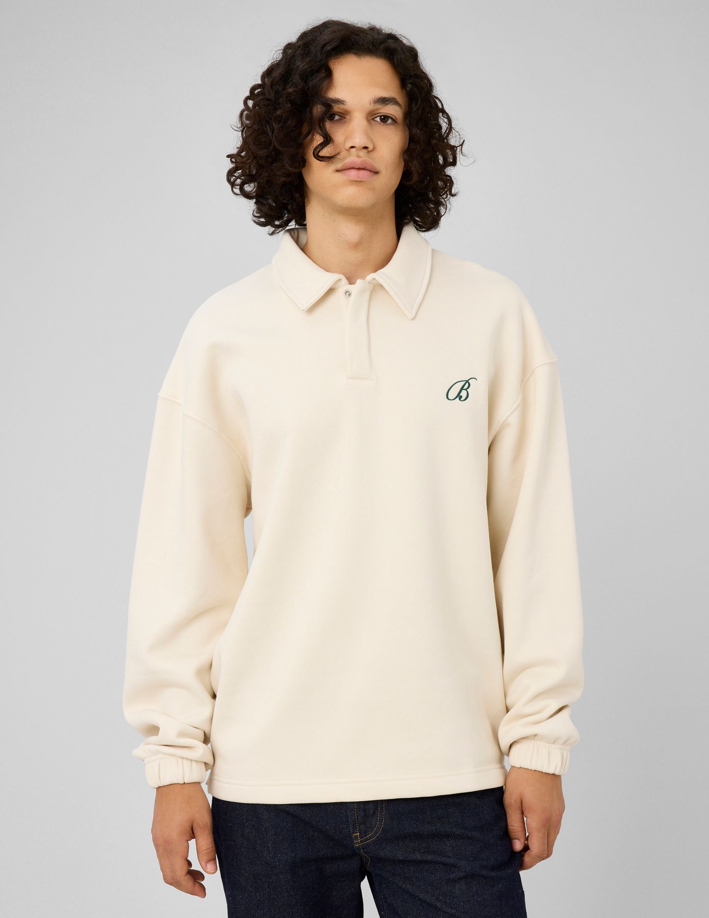 Sweat col polo