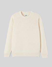 Pull matière fantaisie