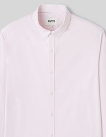 Chemise unie ajustée