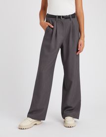 Pantalon tailleur &agrave; pinces