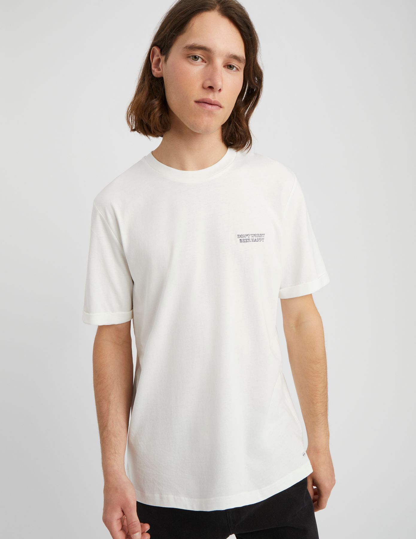 T-shirt broderie ap&eacute;ro