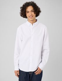 Chemise oxford ray&eacute;e