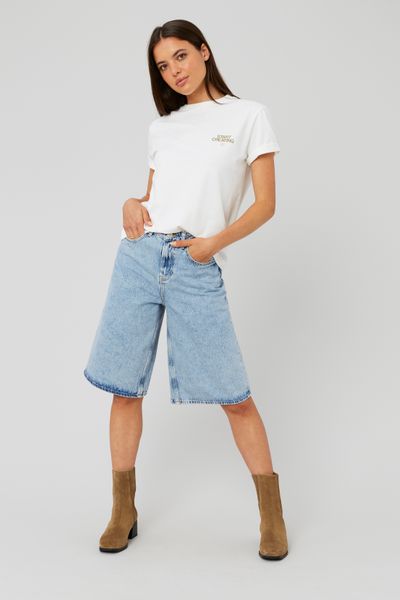 Bermuda en jean long