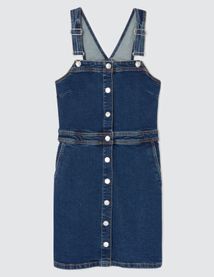 Robe chasuble en jean