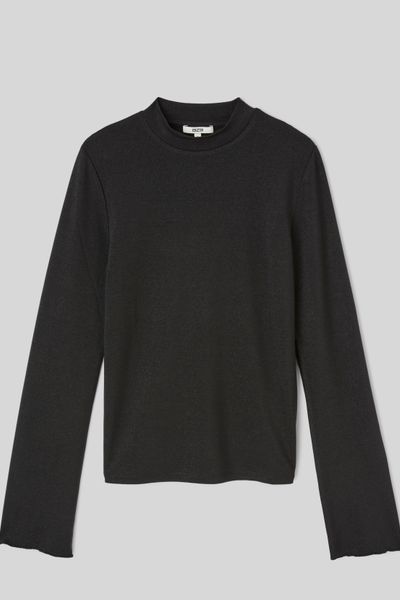 T-shirt manches longues paillet&eacute;