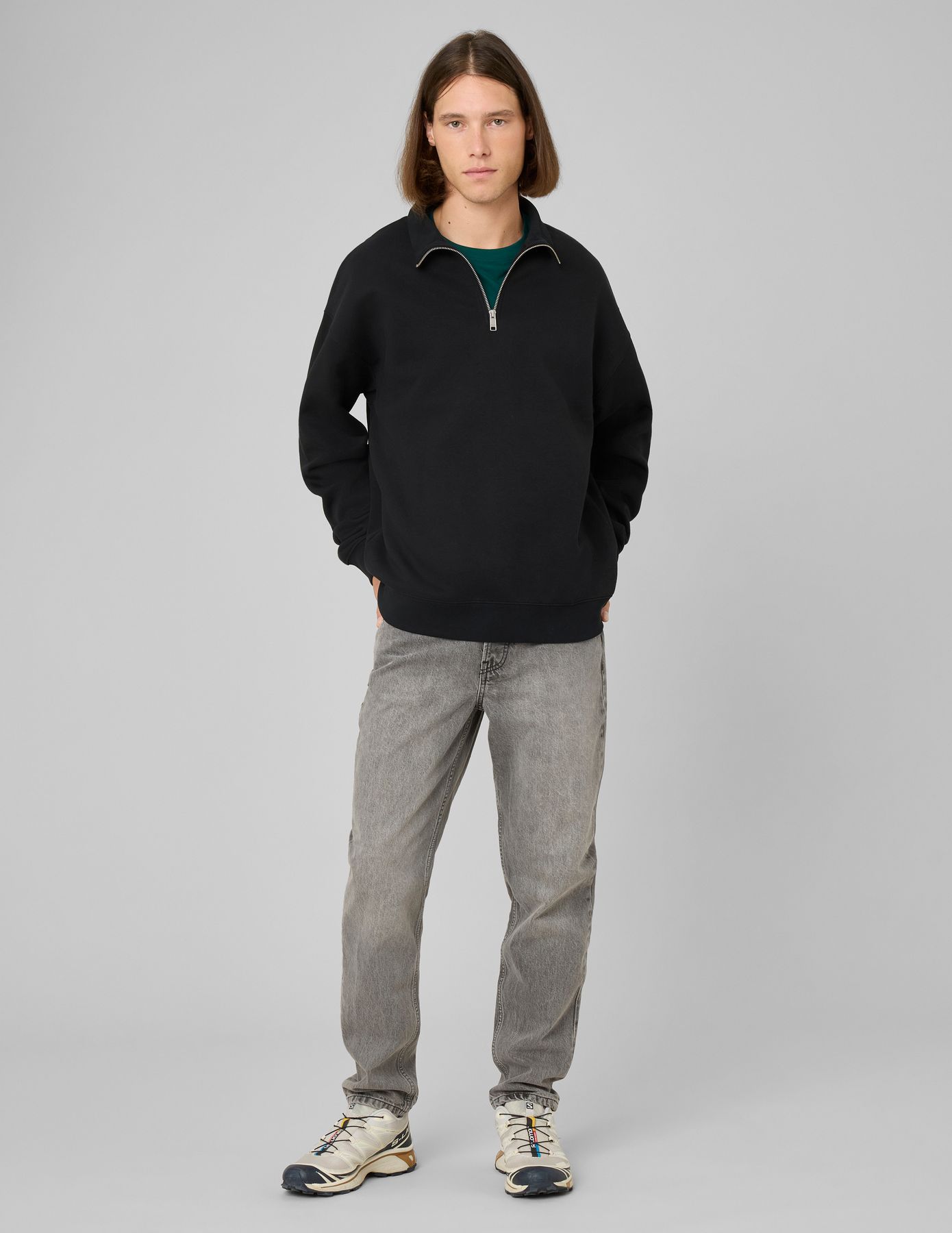 Sweat col montant