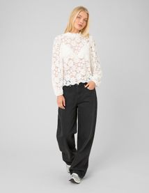 Blouse en dentelle
